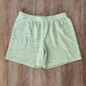 Monrow Green Key Lime Shorts - NWT